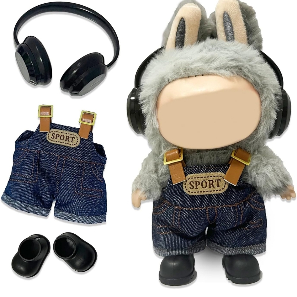 Labubu 3 Piece Outfit And Accessories Set